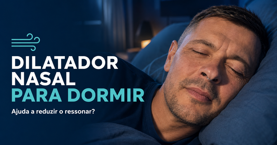 Dilatador nasal para dormir: ajuda a reduzir o ressonar?