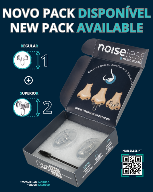 NOISELESS NASAL DILATOR | Double Pack - Size 1 and 2 